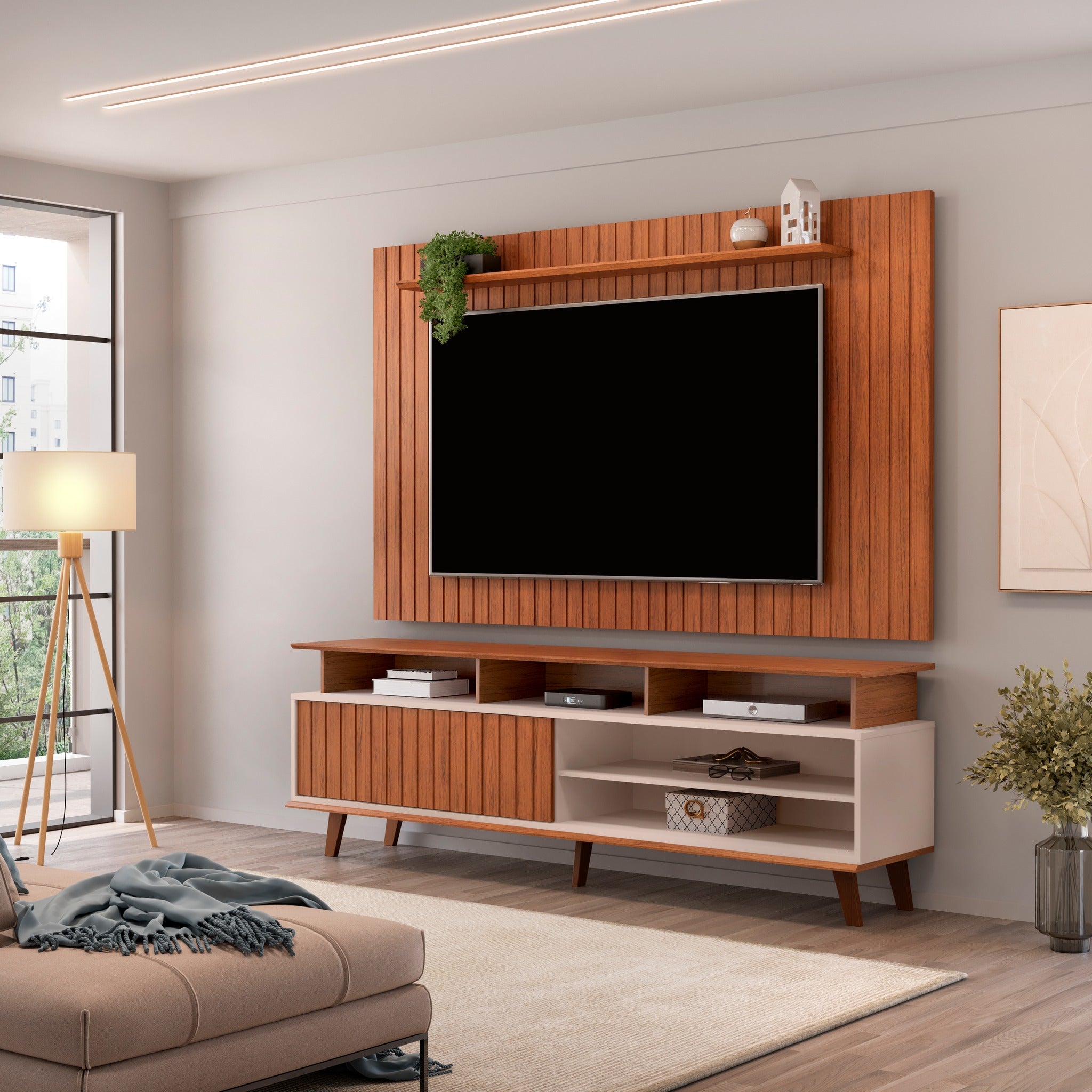 RACK FLOW ET PANNEAU LUME